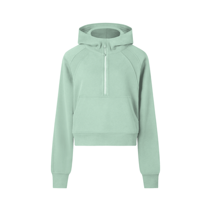 Flow half-zip Hooded